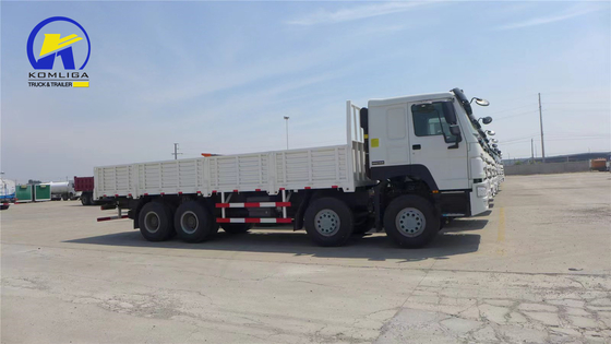 반사 타이어 Sinotruk HOWO 트럭 8X4 12 바퀴 20t 30t 화물 트럭 배달