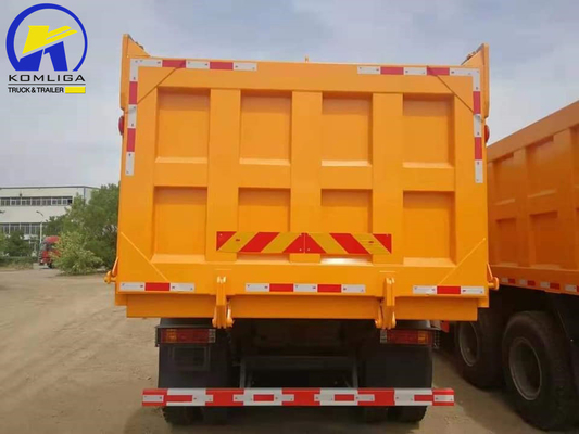 샤크맨 6X4 10 휠러 371HP 광산 템퍼 템퍼 덤퍼 엔진이 있는 사용 된 덤퍼 트럭