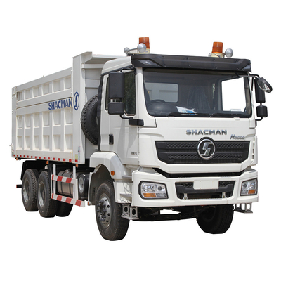 중고용 샤크맨 6X4 10 휠러 371HP 광산 템퍼 템퍼 덤퍼 사용 된 덤프 트럭