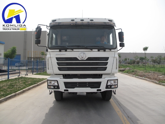 375HP 저 마일리지 샤크만 6X4 10 휠러 광산 틱퍼 틱퍼 덤퍼 사용 된 덤프 트럭