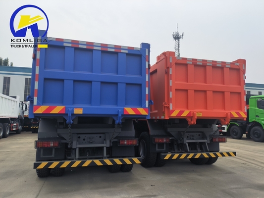21-30t 용량 사용 된 덤프 트럭 좋은 상태 6X4 3 축 10 바퀴 Sinotruk HOWO