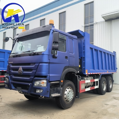 21-30t 용량 사용 된 덤프 트럭 좋은 상태 6X4 3 축 10 바퀴 Sinotruk HOWO