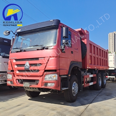 Zf8118 스티어링 시스템 6X4 20-30 톤 중량 3 축 10 바퀴 Sinotruk HOWO 덤프 트럭