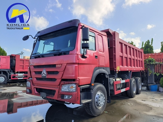 Zf8118 스티어링 시스템 6X4 20-30 톤 중량 3 축 10 바퀴 Sinotruk HOWO 덤프 트럭