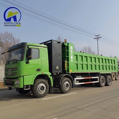 사용 된 덤프 트럭 371HP 380HP 400HP 40tons Sinotruk HOWO 8X4 12바퀴의 티퍼 트럭