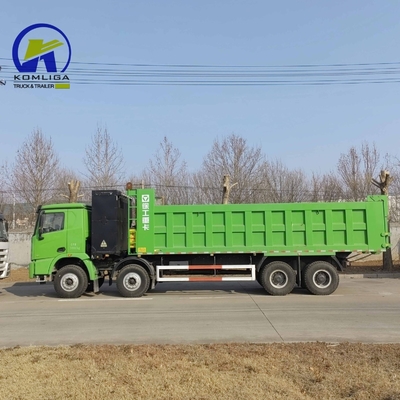 사용 된 덤프 트럭 371HP 380HP 400HP 40tons Sinotruk HOWO 8X4 12바퀴의 티퍼 트럭