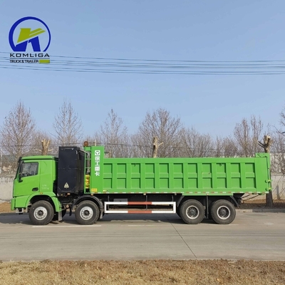 사용 된 덤프 트럭 371HP 380HP 400HP 40tons Sinotruk HOWO 8X4 12바퀴의 티퍼 트럭