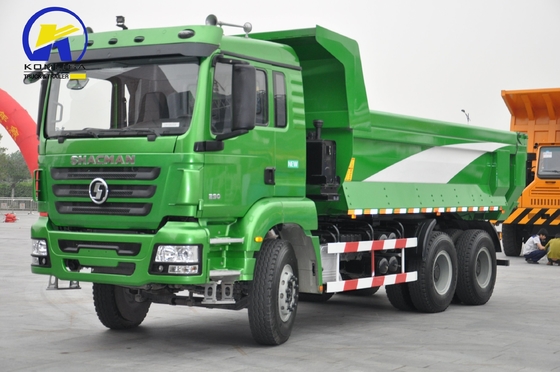 6X4 샤크맨 M3000 F3000 371HP 380HP 400HP 430HP 10바퀴 U 모양 사용 된 덤프 트럭