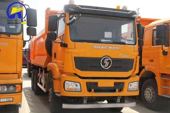 GCC 인증 Shacman 덤프 트럭 6X4 10바퀴 20톤 25톤 30톤 고마력