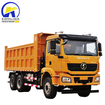 GCC 인증 Shacman 덤프 트럭 6X4 10바퀴 20톤 25톤 30톤 고마력