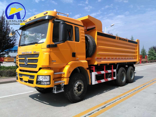 GCC 인증 Shacman 덤프 트럭 6X4 10바퀴 20톤 25톤 30톤 고마력