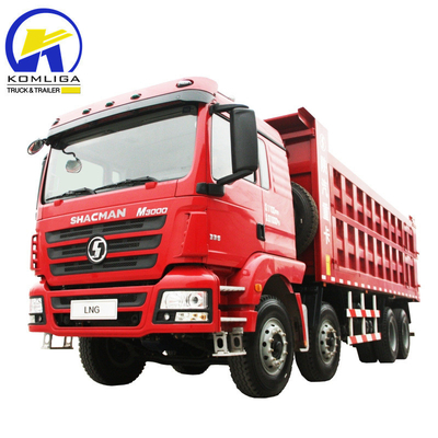 말력 351-450hp 샤크만 M3000 H3000 8X4 12륜 트립퍼 트럭 사용 된 덤프 트럭