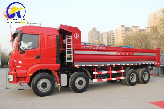 말력 351-450hp 샤크만 M3000 H3000 8X4 12륜 트립퍼 트럭 사용 된 덤프 트럭