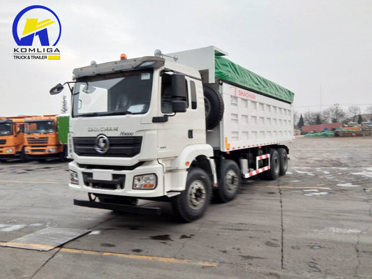 샤크만 H3000 M3000 F3000 덤프 트럭 광산용 8X4 12바퀴 340HP 430HP 트리퍼 트럭