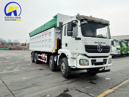 샤크만 H3000 M3000 F3000 덤프 트럭 광산용 8X4 12바퀴 340HP 430HP 트리퍼 트럭