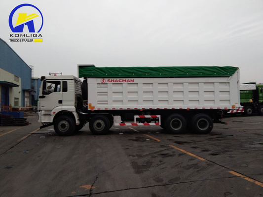 샤크만 H3000 M3000 F3000 덤프 트럭 광산용 8X4 12바퀴 340HP 430HP 트리퍼 트럭