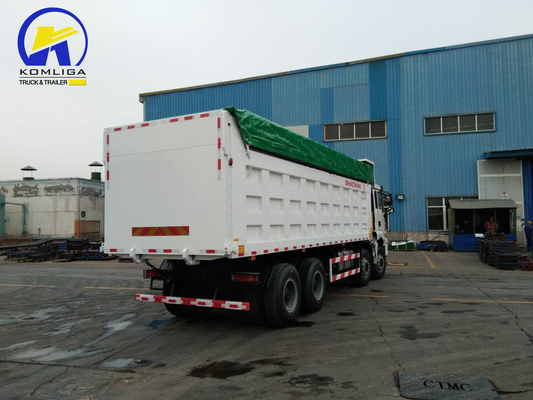 샤크만 H3000 M3000 F3000 덤프 트럭 광산용 8X4 12바퀴 340HP 430HP 트리퍼 트럭