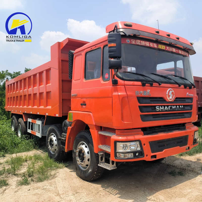 벡트럴 틱퍼 수압 리프팅 사용 된 샤크만 F3000 8X4 짐바브웨에서 사용 된 덤프 트럭