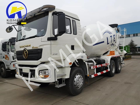 좋은 상태와 높은 엔진 용량으로 사용 된 Sinotruk 6X4 콘크리트 혼합 트럭