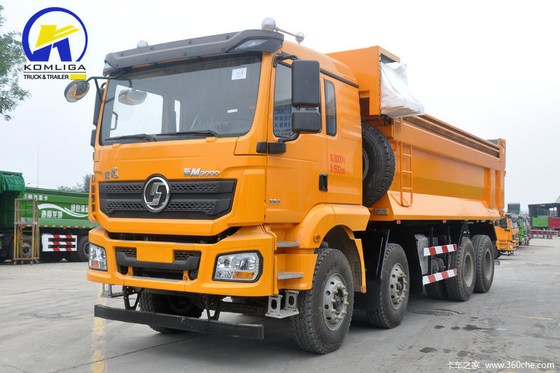 25~30톤 용량 샤크만 H3000 8X4 340HP Wd615 덤프 트럭47.D12.42 엔진