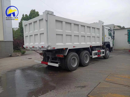 중고용 시노트럭 HOWO 티퍼 트럭 6X4 10바퀴 371HP 380HP 400HP 사용 된 덤프 트럭