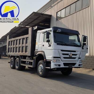 GCC 인증 중고 Sinotruk HOWO 6X4 10바퀴 371HP 380HP 400HP 30톤 덤프 트럭
