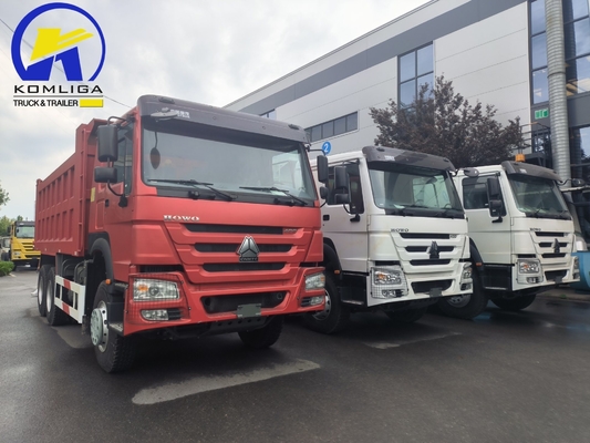 GCC 인증 중고 Sinotruk HOWO 6X4 10바퀴 371HP 380HP 400HP 30톤 덤프 트럭