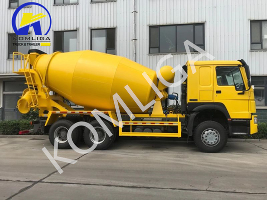 6×4 드라이브 휠 Sinotruk HOWO Zz3257n3847A 모바일 시멘트 믹서 트럭
