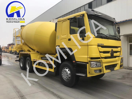 6×4 드라이브 휠 Sinotruk HOWO Zz3257n3847A 모바일 시멘트 믹서 트럭