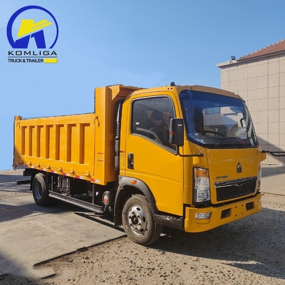 130HP 160HP 중고품 좋은 상태 미니 덤프 트럭 Sinotruk HOWO 미니 4X2 6바퀴