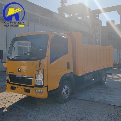 130HP 160HP 중고품 좋은 상태 미니 덤프 트럭 Sinotruk HOWO 미니 4X2 6바퀴