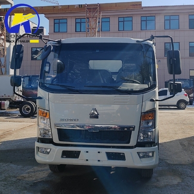 방사선 타이어 디자인 2024 Sinotruk HOWO 4X2 미니 덤프 트럭