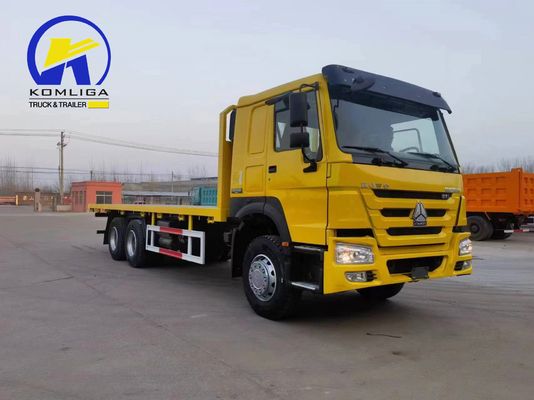 351-450hp 10 바퀴 화물 트럭 Sinotruk HOWO/Shacman/Dongfeng/FAW 평면 갑판 트럭