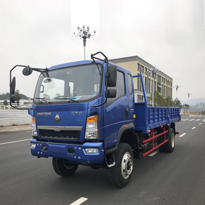 시노트룩 HOWO 호한 포톤 4X2 6륜 미니 덤프 트럭 371HP 수동 변속기
