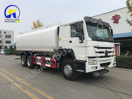 수동 6X4 20cbm 25cbm 20000/25000 리터 시노트럭 HOWO 샤크맨 디젤 연료 탱크 트럭