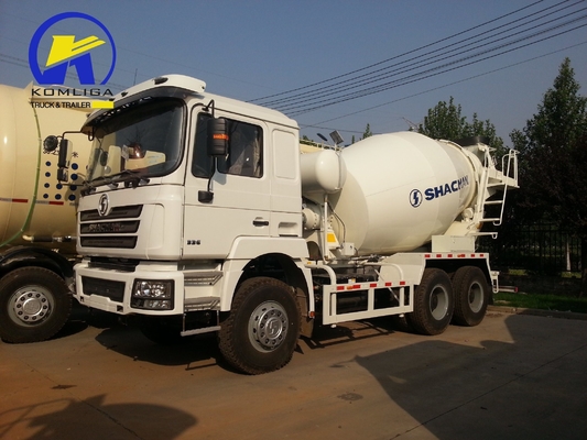 샤크만 F2000 6X4 336HP 10바퀴 사용자 정의 콘크리트 믹서 사용 대용량 시멘트 탱크 트럭