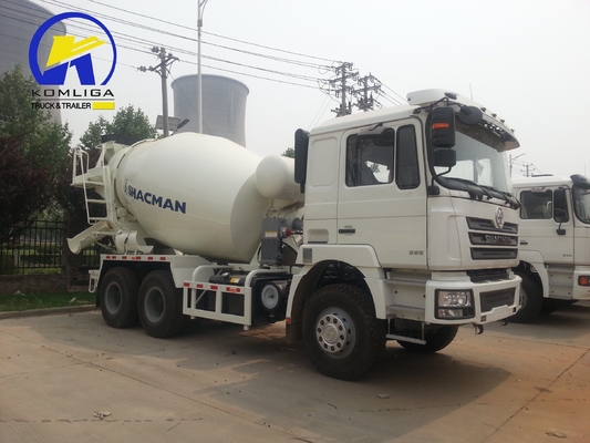샤크만 F2000 6X4 336HP 10바퀴 사용자 정의 콘크리트 믹서 사용 대용량 시멘트 탱크 트럭