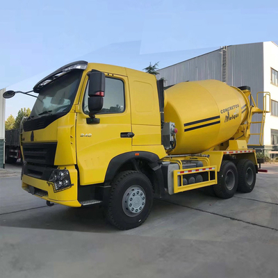 시노트룩 HOWO 6X4 10바퀴 340HP 371HP 사용 된 시멘트 믹서 트럭 5600X2300X1500 20cbm