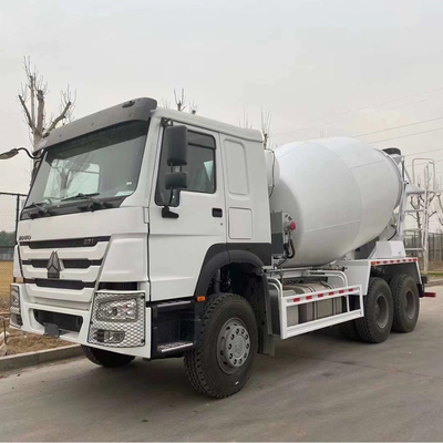 시노트룩 HOWO 6X4 10바퀴 340HP 371HP 사용 된 시멘트 믹서 트럭 5600X2300X1500 20cbm