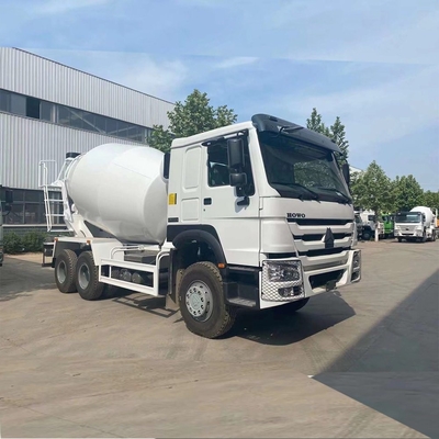 시노트룩 HOWO 6X4 10바퀴 340HP 371HP 사용 된 시멘트 믹서 트럭 5600X2300X1500 20cbm