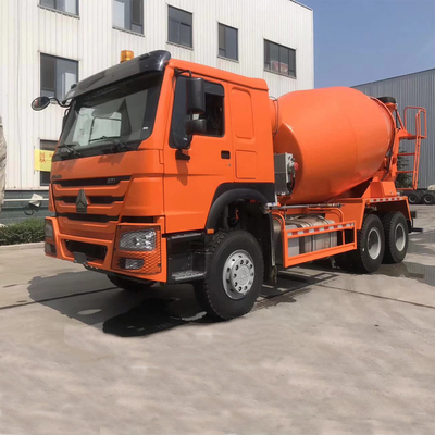 시노트룩 HOWO 6X4 10바퀴 340HP 371HP 사용 된 시멘트 믹서 트럭 5600X2300X1500 20cbm