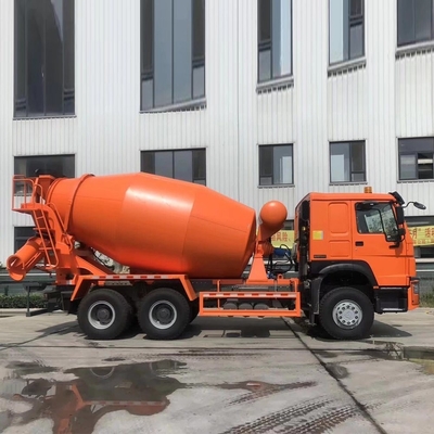 시노트룩 HOWO 6X4 10바퀴 340HP 371HP 사용 된 시멘트 믹서 트럭 5600X2300X1500 20cbm