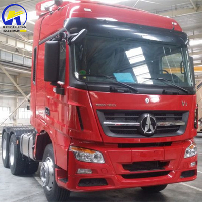 351-450hp Euroiii Beiben Camion 6X4 북부 벤츠 V3 트랙터 트럭 머리 요구 사항
