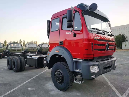 Beiben 6X4 트랙터 헤드 90 단방향 다섯 번째 바퀴와 ECE 인증 타이어