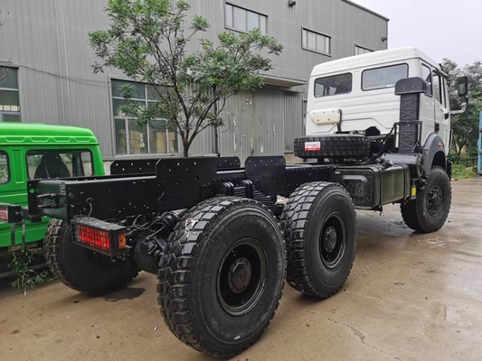 Beiben 6X4 트랙터 헤드 90 단방향 다섯 번째 바퀴와 ECE 인증 타이어