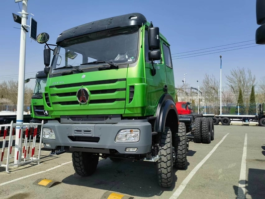 강력한 351-450hp Beiben 6X4 6X6 큰 엔진 용량과 북 벤츠 트랙터 트럭