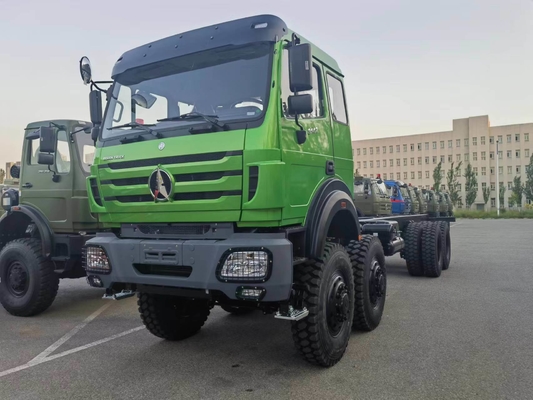 강력한 351-450hp Beiben 6X4 6X6 큰 엔진 용량과 북 벤츠 트랙터 트럭