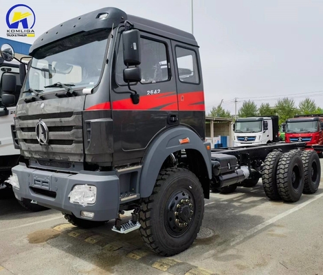 베이벤 덤프 화물 트럭 트랙터 트럭 6X4 Zf8098 스티어링 시스템 사용자 정의
