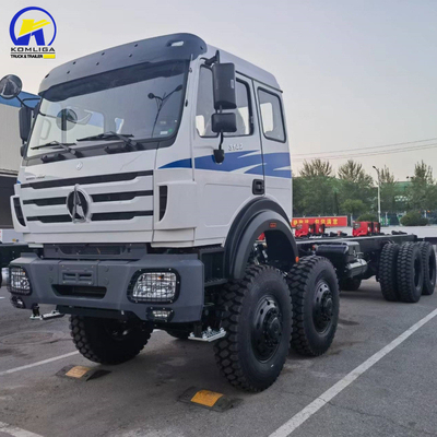 베이벤 덤프 화물 트럭 트랙터 트럭 6X4 Zf8098 스티어링 시스템 사용자 정의