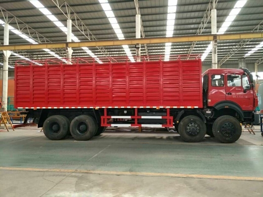 베이벤 덤프 화물 트럭 트랙터 트럭 6X4 Zf8098 스티어링 시스템 사용자 정의